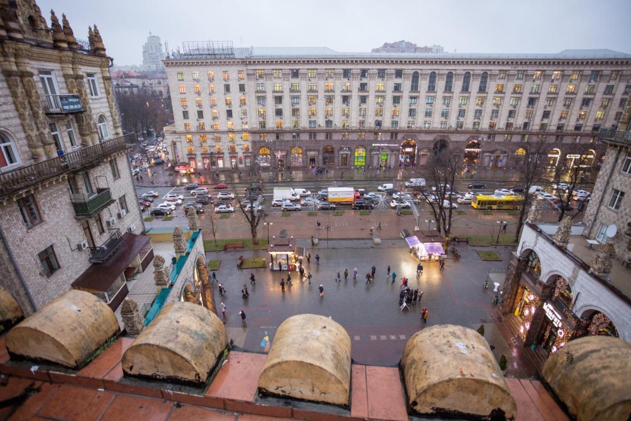 911 Apartments Khreshchatyk Kiev Dış mekan fotoğraf
