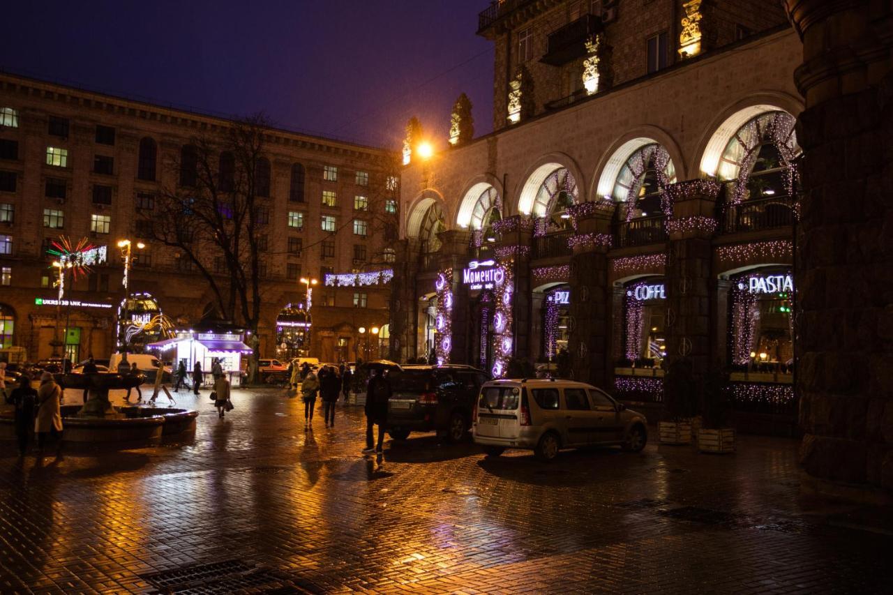 911 Apartments Khreshchatyk Kiev Dış mekan fotoğraf